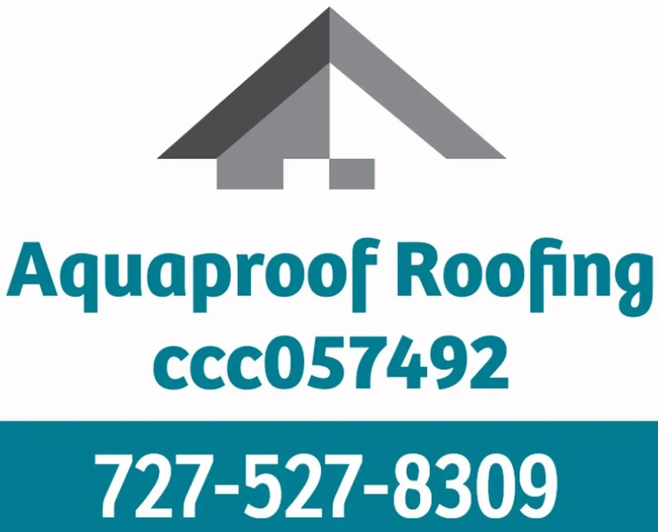 Aquaproof roofing logo.